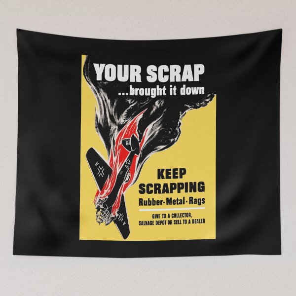 Item preview, Your Scrap Brought It Down - WW2 designed and sold by warishellstore.