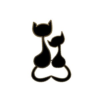 Vorschaubild zum Design Katzen verliebt von DSIGN4YOU