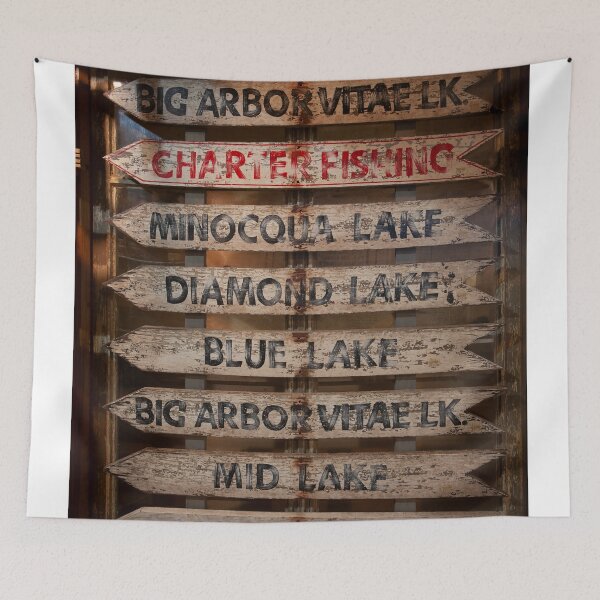 Item preview, Wisconsin Lake Signs designed and sold by Adam Bykowski.