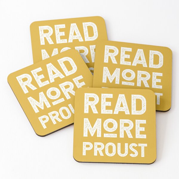 Item preview, READ MORE PROUST for Marcel Proust French Literature Readers. Mustard Yellow designed and sold by kierkegaard.
