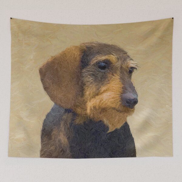 Item preview, Dachshund (Wirehaired) designed and sold by alpendesigns.