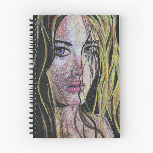Item preview, Pointillist Woman Portrait designed and sold by adele8420.
