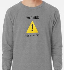 Warnung - Nerd-Alarm Leichter Pullover