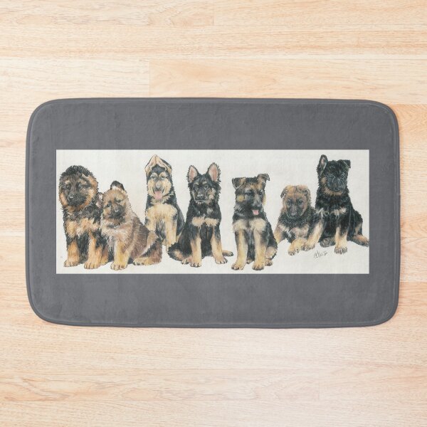 Item preview, German Shepherd Puppies designed and sold by BarbBarcikKeith.