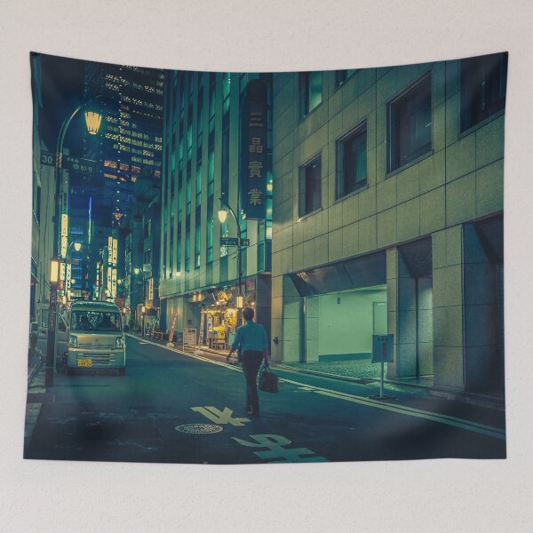Item preview, The Grid- Japan Night Photo designed and sold by Anthonypresley.