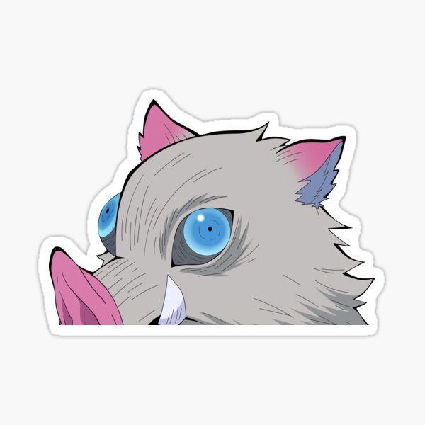 Inosuke Hashibira Peeker | Dämonen Jäger Sticker