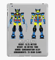 Weapon rX-74 iPad Case/Skin