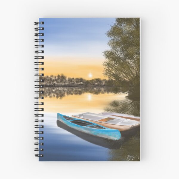 Item preview, Sunset at lake  designed and sold by DesignTreasure.