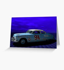 1952 Hudson Hornet-Tribute "Race Car" Greeting Card
