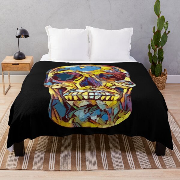 Item preview, Skull skulls colorful designed and sold by TShirtsByMs.