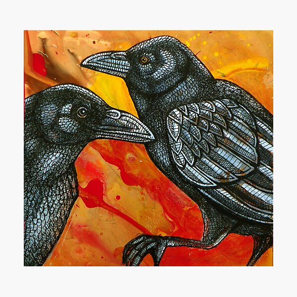 Item preview, One for Sorrow, Two for Joy designed and sold by Lynnette Shelley.