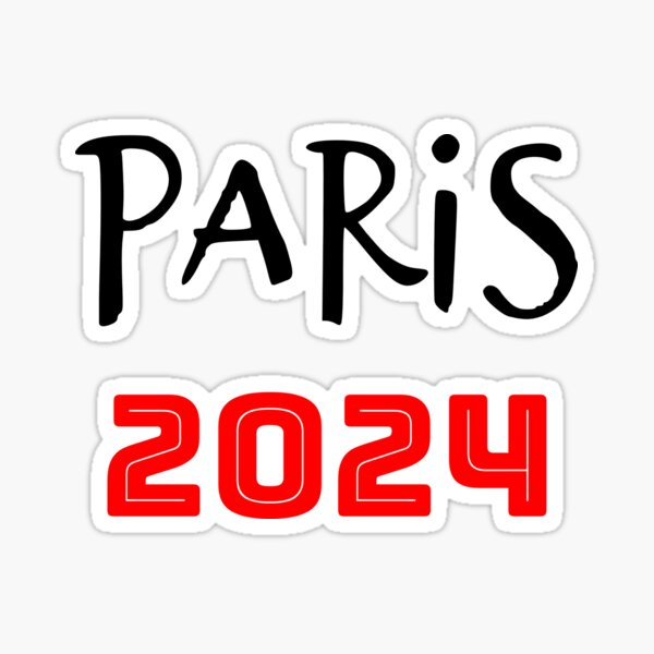 Paris 2024 Stickers Redbubble