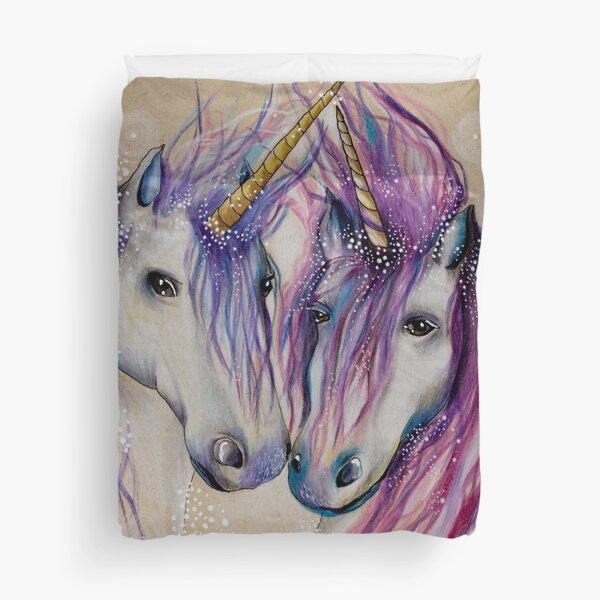 Unicorn Love Duvet Cover