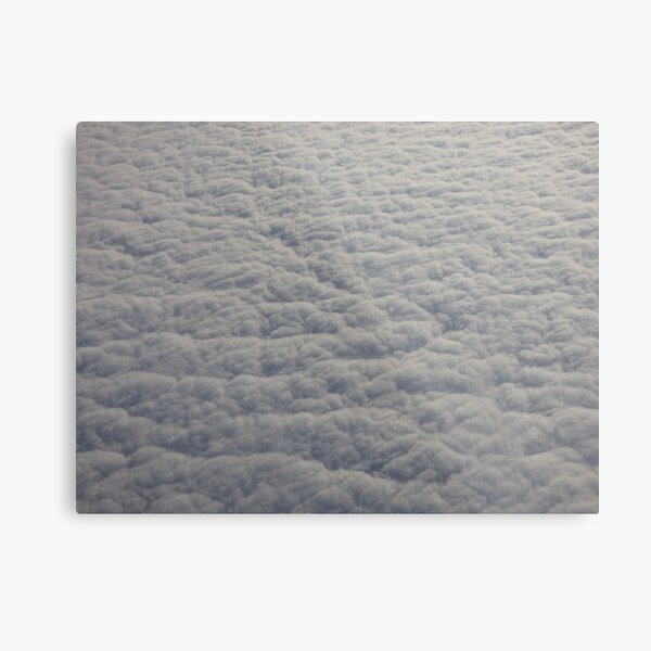 Clouds from an Airplane Metal Print