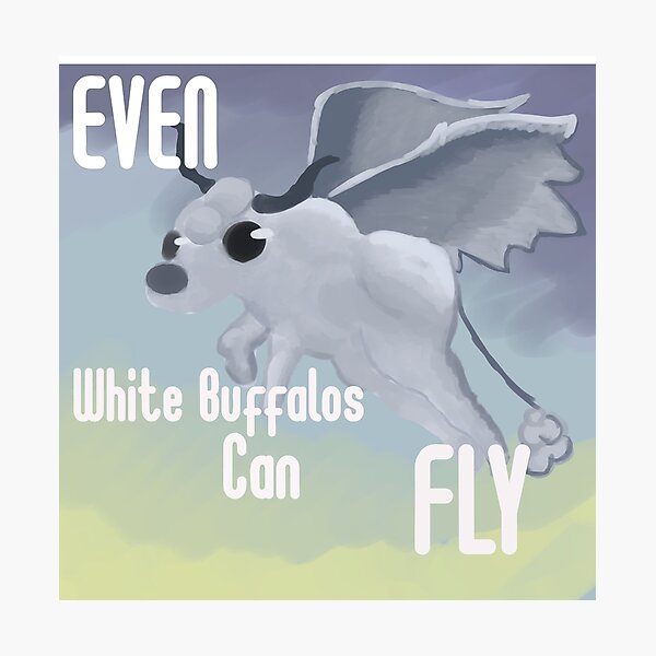 Item preview, White buffalo designed and sold by Arotiar0Zero.