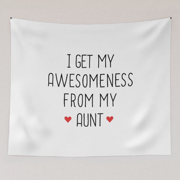 Item preview, I Get My Awesomeness From My Aunt - Newborn Outfit Cute Baby Bodysuit designed and sold by T-shirt For You.