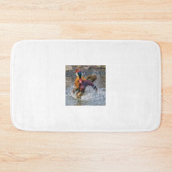 Item preview, Mandarin Duck Splashing designed and sold by Gerard Fornarotto.