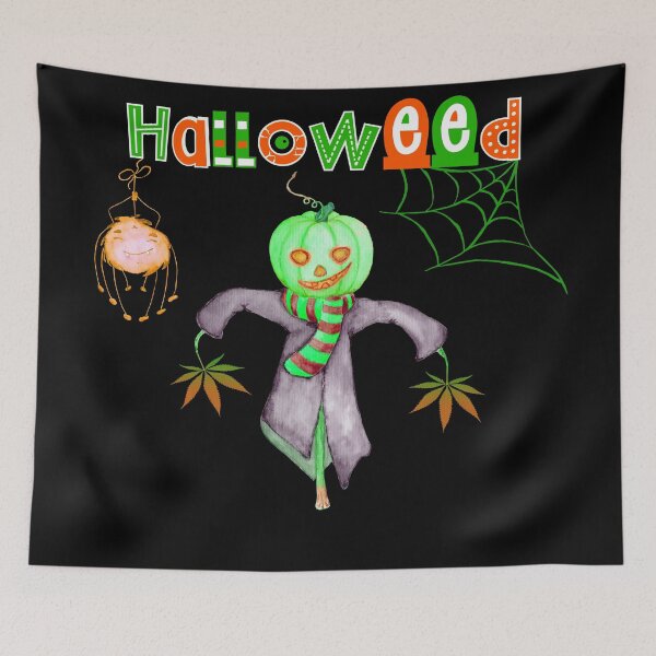 Item preview, HALLOWEED GREEN PUMPKIN ZOMBIE DESIGN #HALLOWEED designed and sold by Iskybibblle.