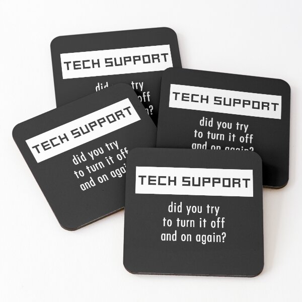 Item preview, Tech Support - Turn it off and on again designed and sold by DigitalCleo.