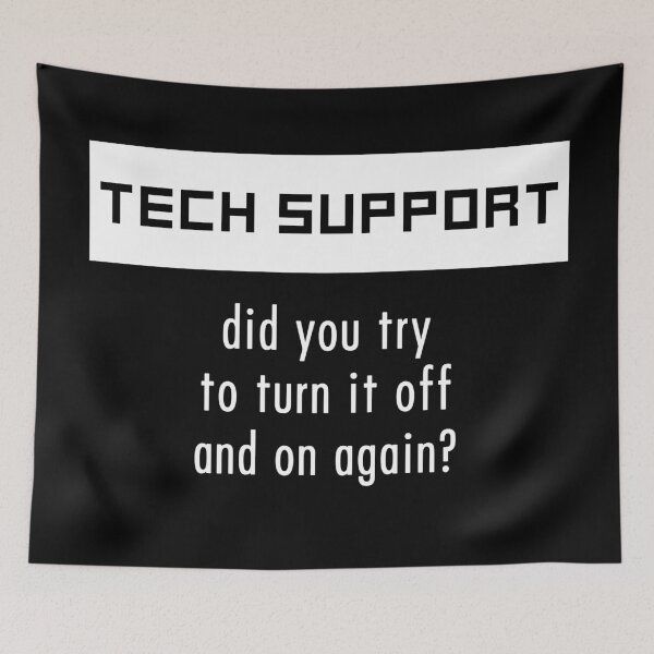 Item preview, Tech Support - Turn it off and on again designed and sold by DigitalCleo.