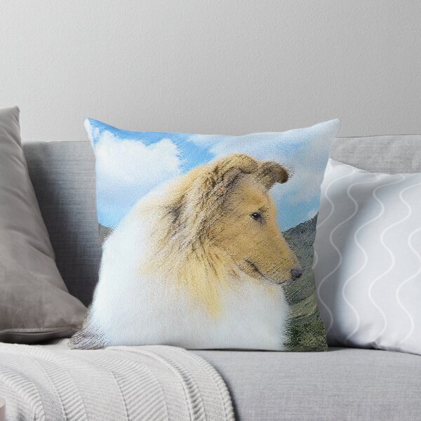 Item preview, Collie in Mountains (Rough) designed and sold by alpendesigns.