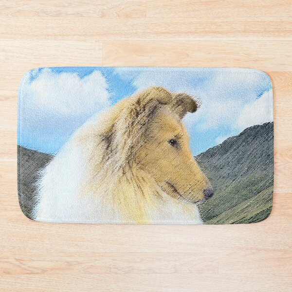 Item preview, Collie in Mountains (Rough) designed and sold by alpendesigns.