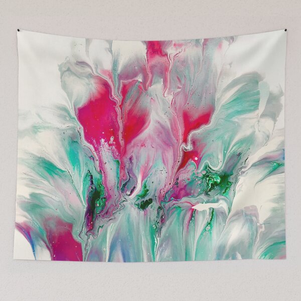 Item preview, art abstrait flower  designed and sold by nataliakuruch.