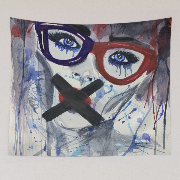 Item preview, Portrait_Don't speak designed and sold by spyns.