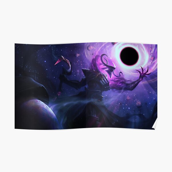 Dark Star Thresh Splash Art - League of Legends Poster