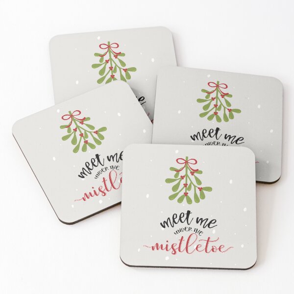 Item preview, Meet me under the mistletoe designed and sold by Peppermint Prints.