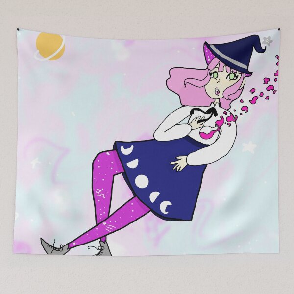 Item preview, Witch In Space designed and sold by arty-axolotl.