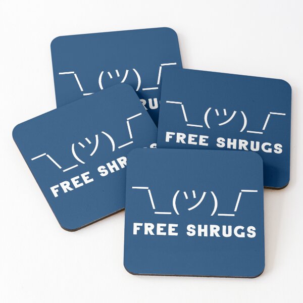 Item preview, Free Shrugs designed and sold by DigitalCleo.