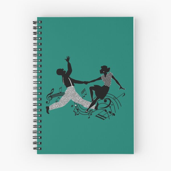 Item preview, Bailando con notas de jazz designed and sold by Slinky-Reebs.