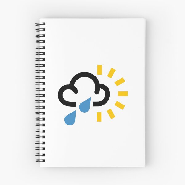 Item preview, Rain and Sun !?, Weather Forecast Symbol - Weather Forecaster TV News Signs, Unusual, Retro, Funny Different Design designed and sold by granimatedesign.