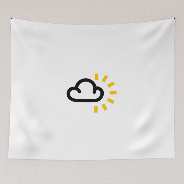 Item preview, Sunny Sun, Weather Forecast Symbol - Sunshine Weather Forecaster TV News Signs, Unusual, Retro, Different Design designed and sold by granimatedesign.