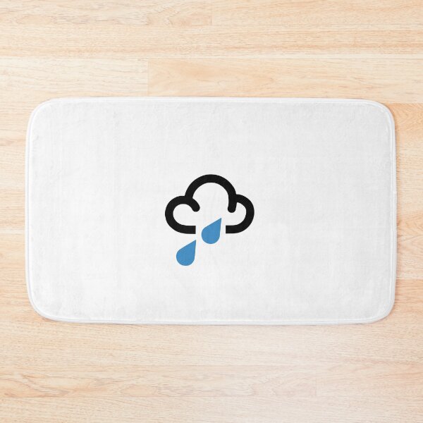 Item preview, Heavy Rain, Weather Forecast Symbol - Weather Forecaster TV News Signs, Unusual, Retro, Different Design designed and sold by granimatedesign.