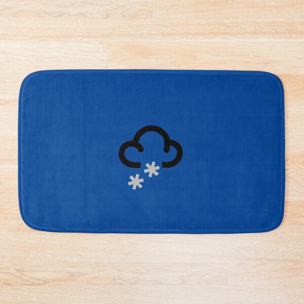 Item preview, Heavy Snow, Weather Forecast Symbol - Weather Forecaster TV News Signs, Unusual, Retro, Different Design designed and sold by granimatedesign.