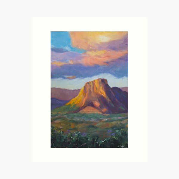 Item preview, Sunrise on Thumb Butte designed and sold by Dawn Zintel.