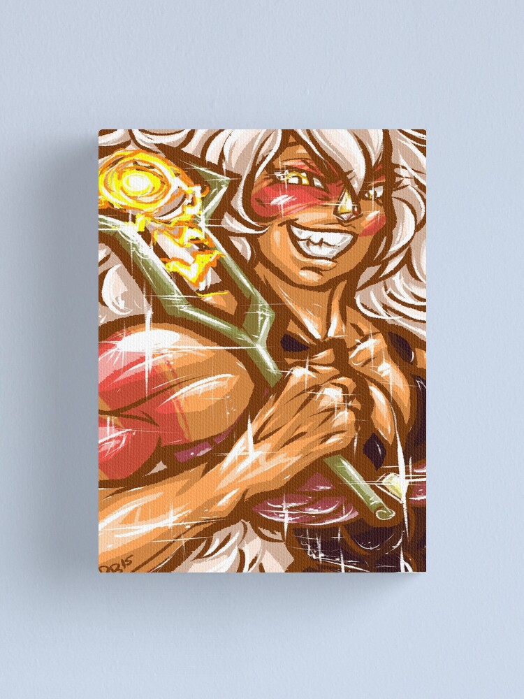 Alternate view of Painted Jasper Canvas Print