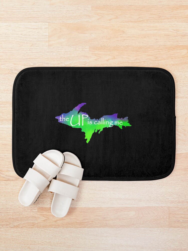 Alternate view of The UP is Calling Me Bath Mat