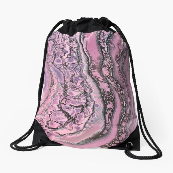 Pewter Princess Drawstring Bag