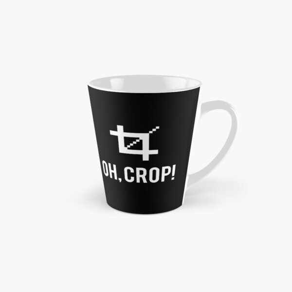 Oh, Crop! (white) Tall Mug