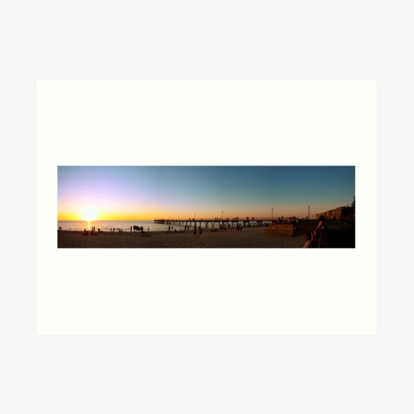 the bay Art Print