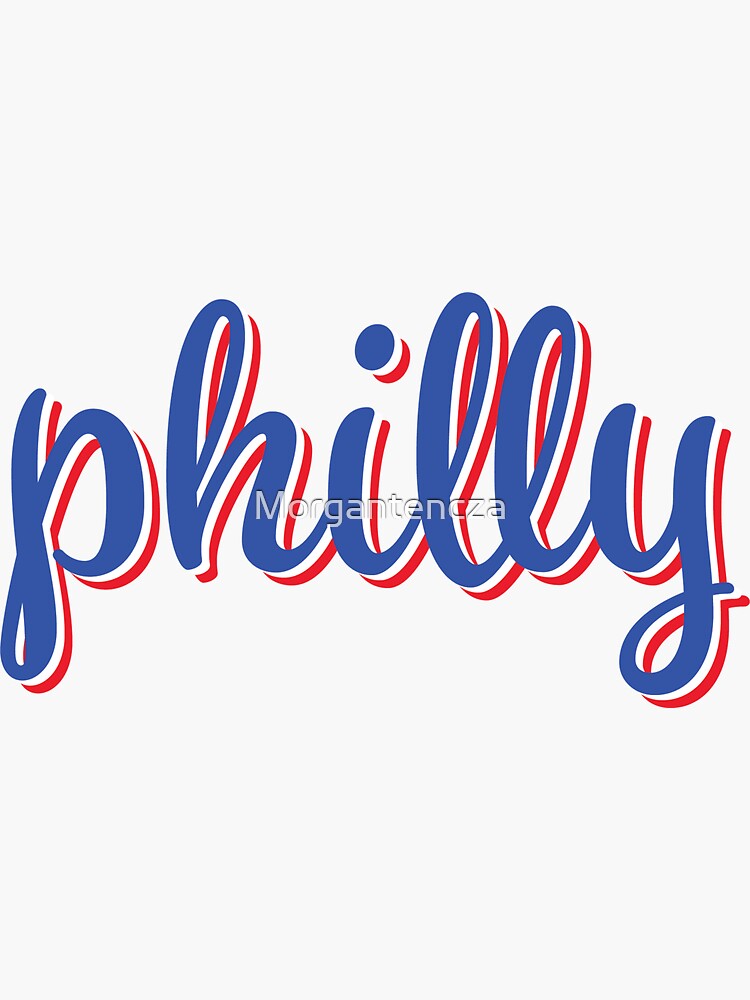 Philly in sixers colors
