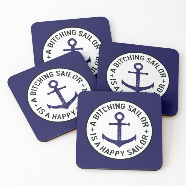 Item preview, Navy Anchor A Bitching Sailor is a Happy Sailor designed and sold by HighBrowDesigns.