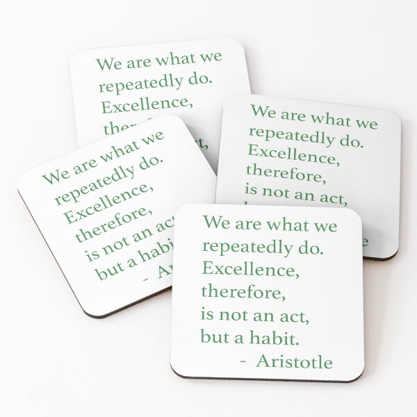 Item preview, Aristotle Quote designed and sold by Kelly Gammon.