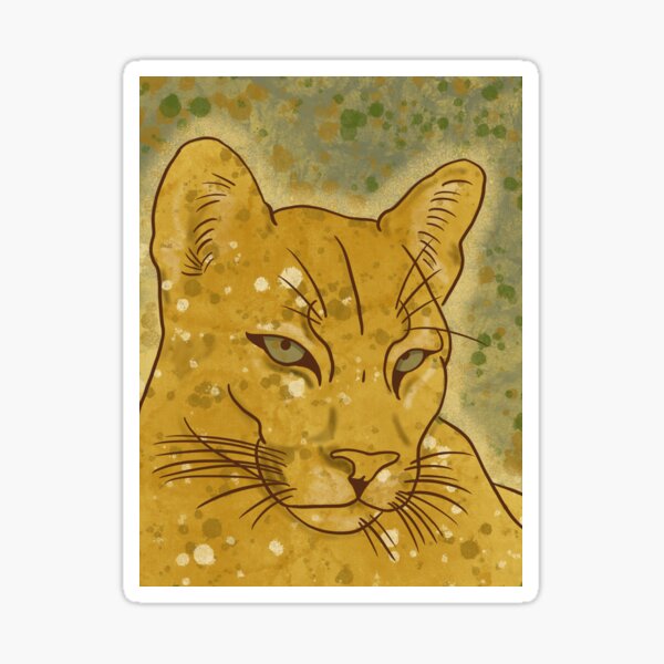 Mountain Lion Sticker