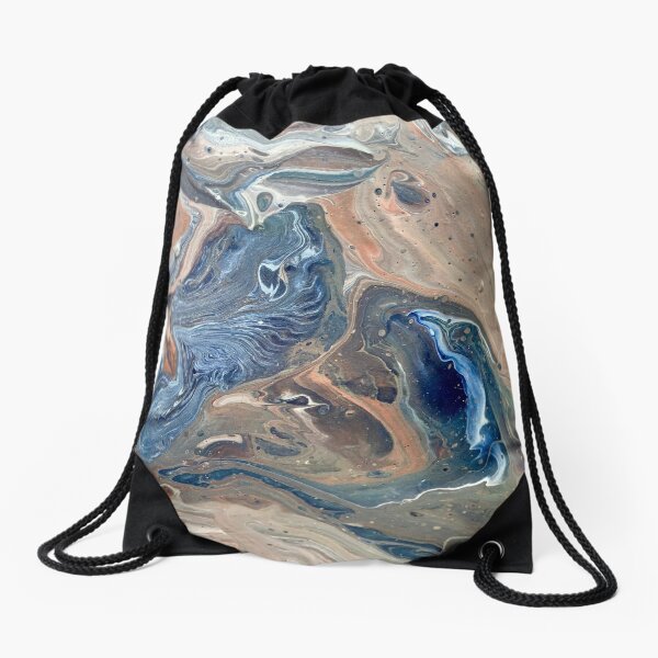 Trapped Tears Drawstring Bag