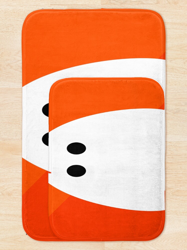 Alternate view of Halloween ghost Bath Mat