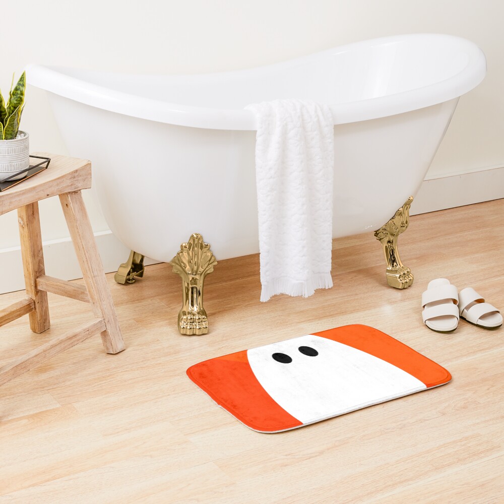 Halloween ghost Bath Mat